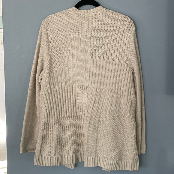 EUC J.Jill Cozy Cable Cardigan - Picture 4 of 7